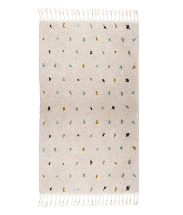 Matta med fransar, berber