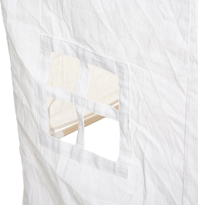 Lektält med pompom till barnrummet, ecru - Bild 7