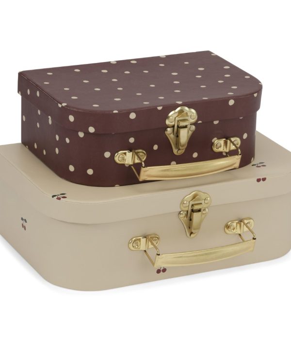 Konges Sløjd, förvaringslådor Cherry/Dot