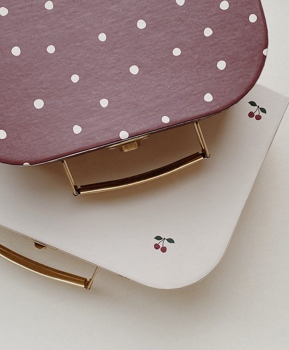 Konges Sløjd, förvaringslådor Cherry/Dot