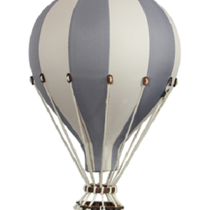 Luftballong Mörkgrå/beige