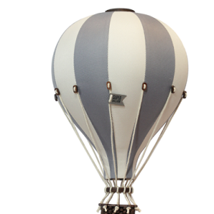 Luftballong Mörkgrå/beige