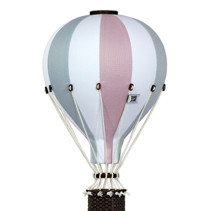 Luftballong Mint/lila/vit