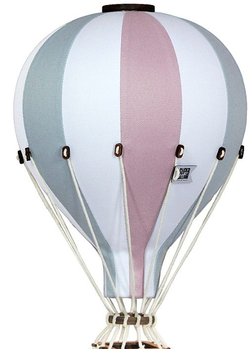 Luftballong Mint/lila/vit