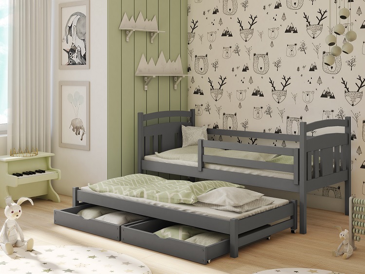 Barnsäng med extrasäng, dagbädd Folke - Bild 8