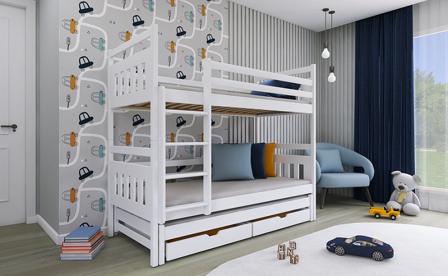 Våningssäng med tre sängar, Simon - Bild 7