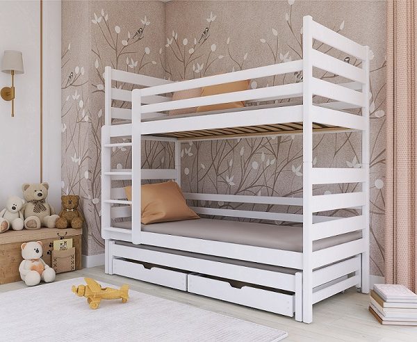 Våningssäng med tre sängar, Tyler