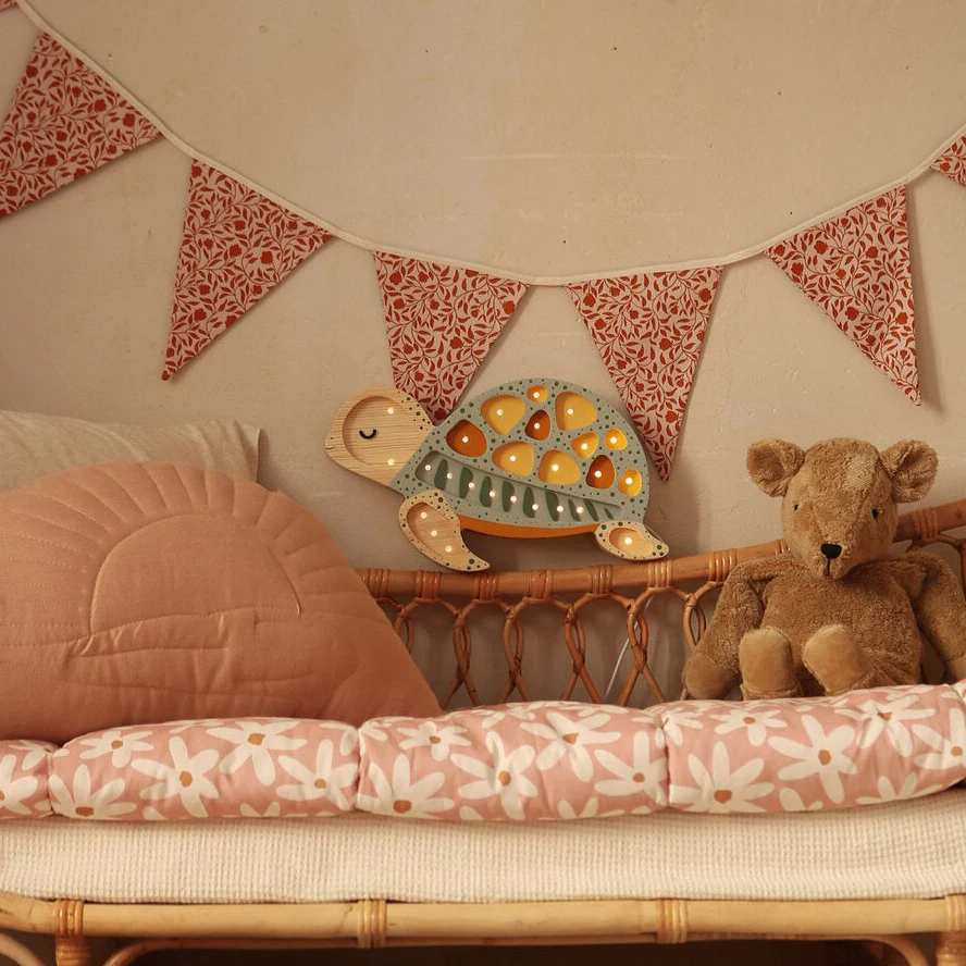 Little Lights, Nattlampa till barnrummet, Sköldpadda Sage - Bild 4