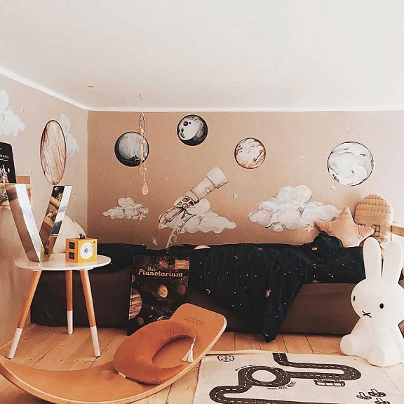 Dekornik, väggklistermärke De magiska planeterna - Bild 4