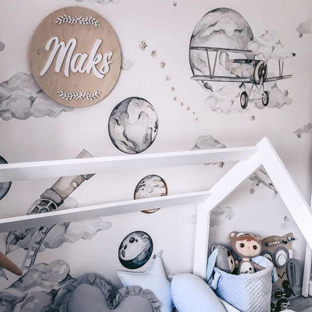 Dekornik, väggklistermärke De magiska planeterna - Bild 6