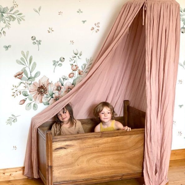 Dekornik, väggklistermärken Meadow Flowers Pastel - Bild 5