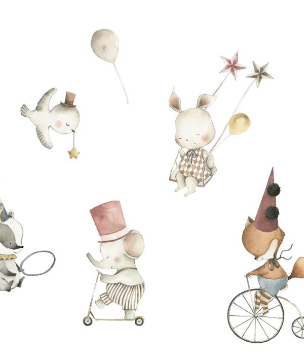 Babylove, väggklistermärke Cirkusdjur
