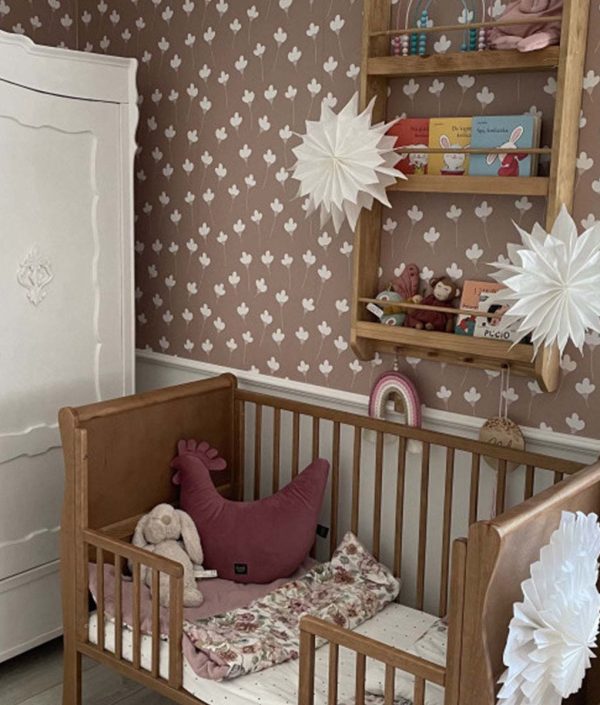 Dekornik, tapet Daisies On Mocca