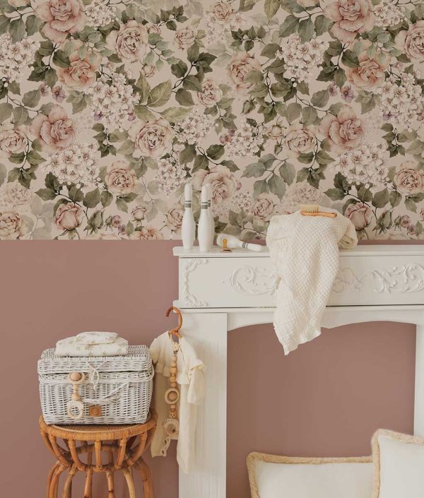 Dekornik, tapet Roses In Summer