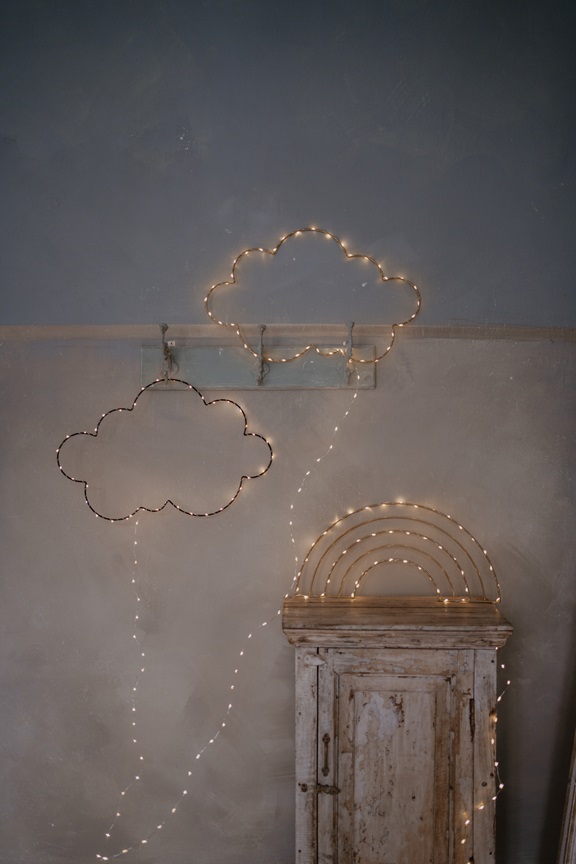 Nattlampa till barnrummet, Moln guld - Bild 5