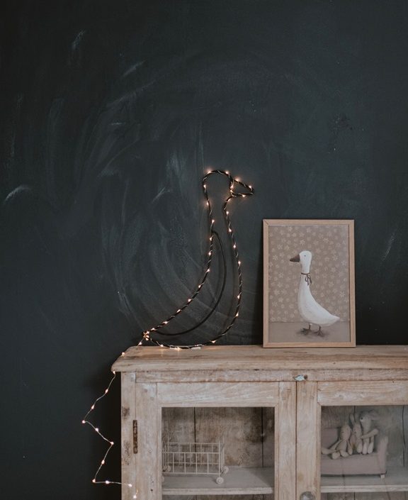 Nattlampa till barnrummet, Gås svart