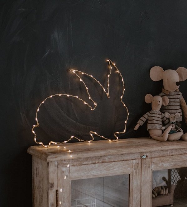 Nattlampa till barnrummet, Kanin guld