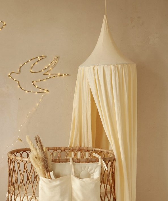 Nattlampa till barnrummet, Fågel guld