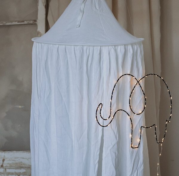 Nattlampa till barnrummet, Elefant svart