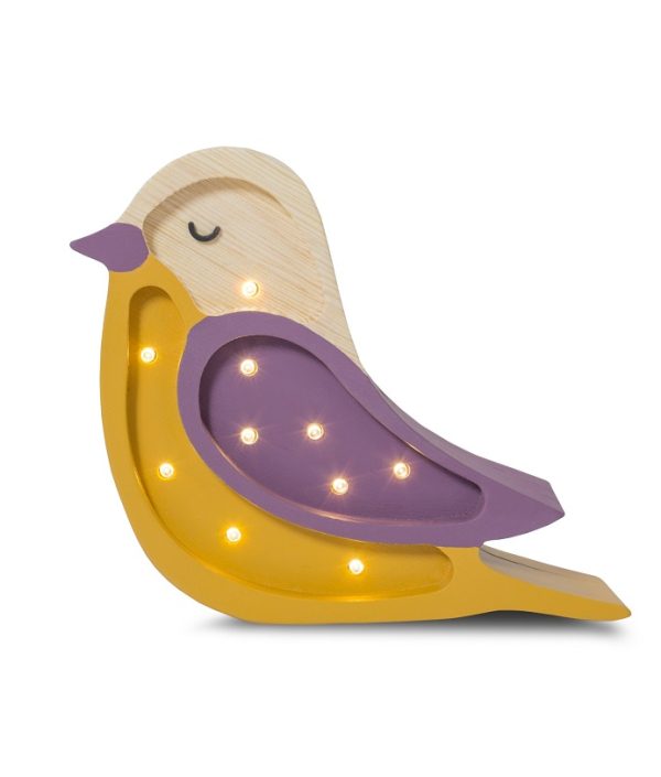 Little Lights, Nattlampa Liten fågel maroon