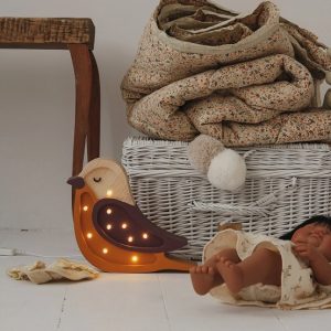 Little Lights, Nattlampa Liten fågel maroon