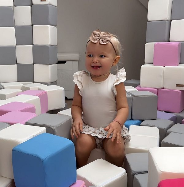 Mjuka skumklossar till barnrummet