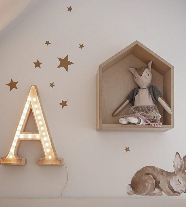 Little Lights, Nattlampa till barnrummet, Bokstav A