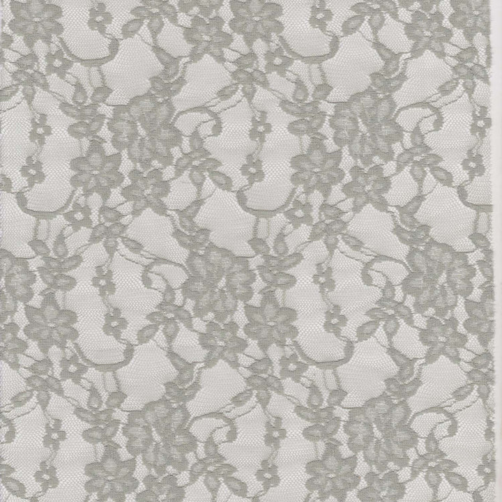 Numero 74, sänghimmel med ljusslinga, Grå spets - Bild 2