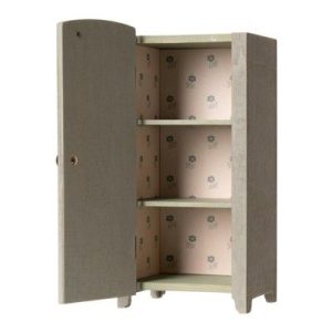 Maileg, Vintage garderob, mint/grå