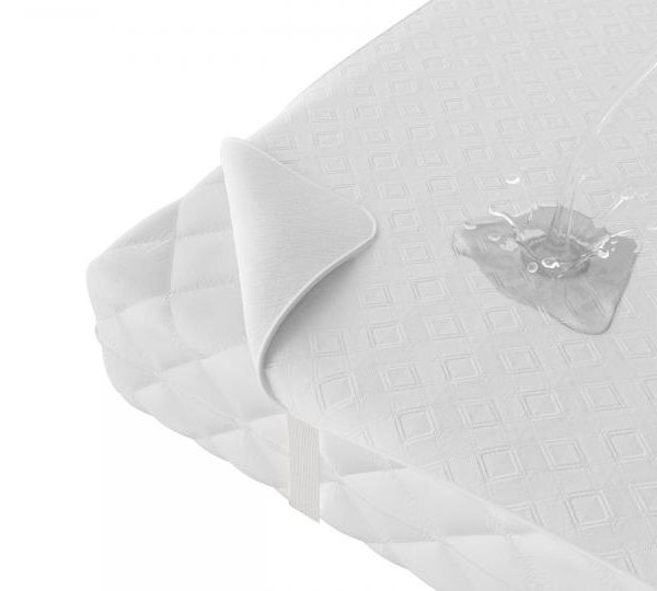 Vattentätt madrasskydd till barnsäng/juniorsäng, quiltat