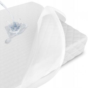 Vattentätt madrasskydd i bomull till barnsäng/juniorsäng