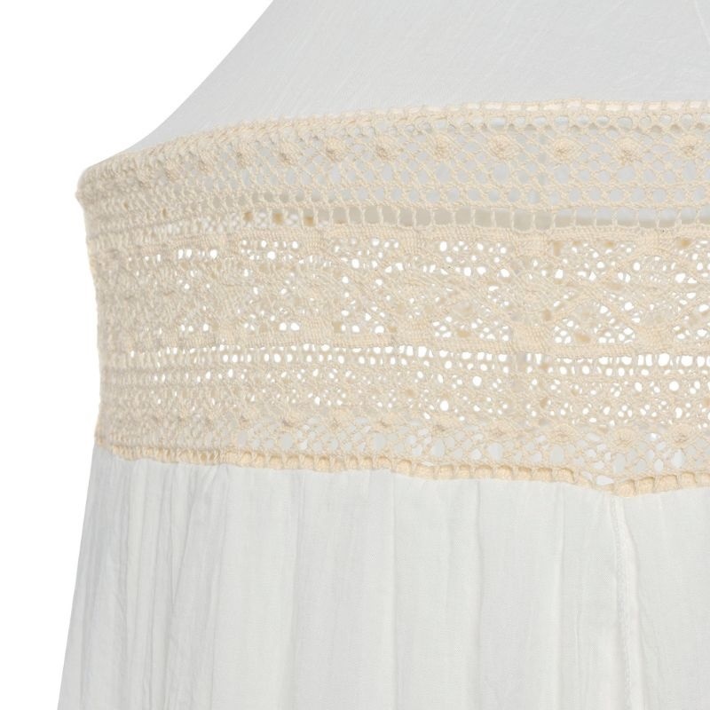 Jollein, boho sänghimmel med spets, vintage ivory - Bild 4