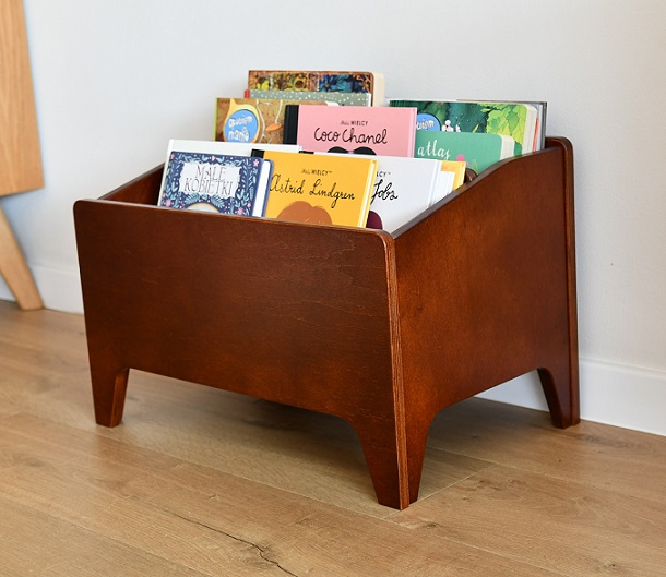 Golvbokhylla till barnrummet, oak - Bild 2