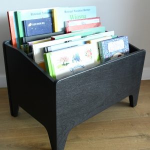 Golvbokhylla till barnrummet, svart