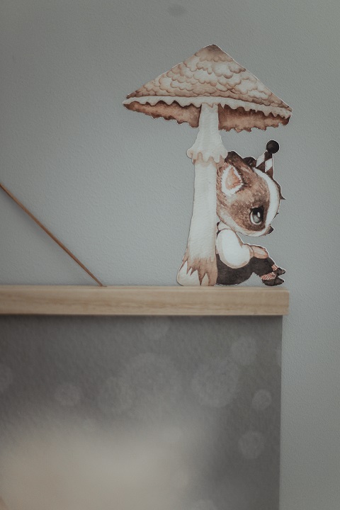 Mrs Mighetto, väggklistermärke Mr George - Bild 2