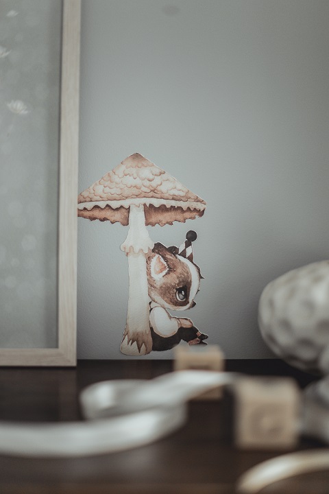 Mrs Mighetto, väggklistermärke Mr George - Bild 3