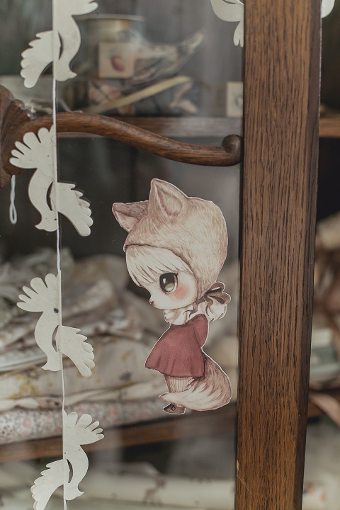 Mrs Mighetto, väggklistermärke Miss Marion - Bild 2