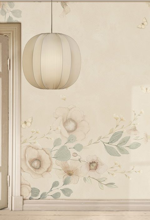 Mrs Mighetto, tapet mural The Flowering Meadow