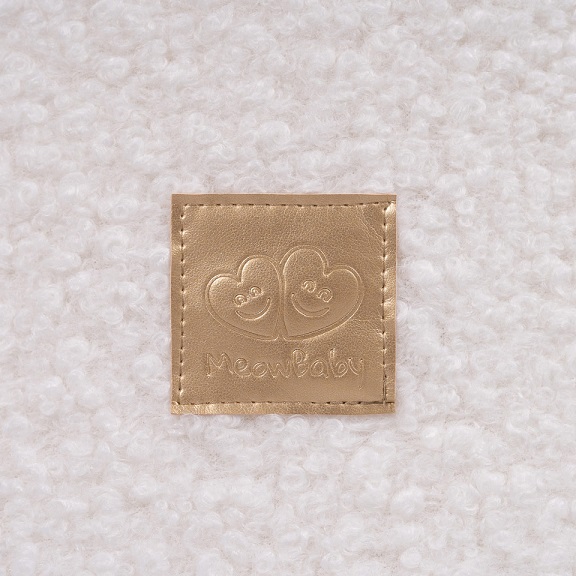 Meow, snövit boucle bollhav med 200 bollar (white, transparent) - Bild 3