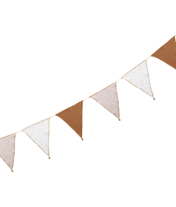 Babylove, vimpel till barnrummet, Beige mix