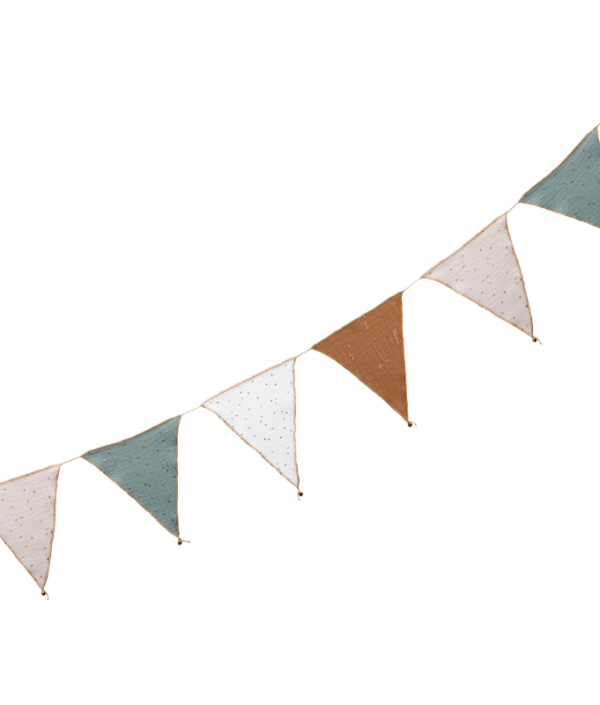 Babylove, vimpel till barnrummet, Mint mix