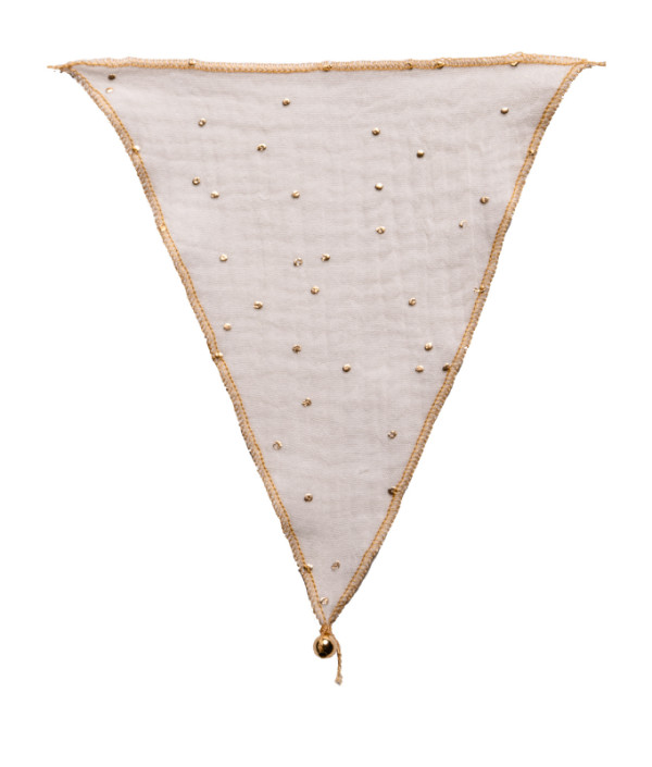 Babylove, vimpel till barnrummet, creme