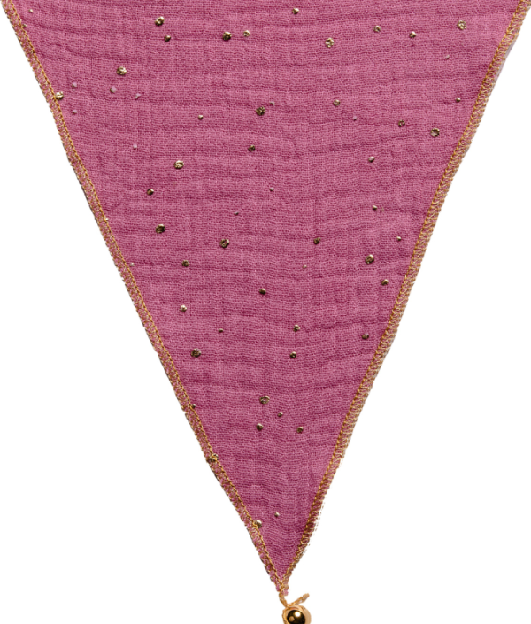 Babylove, vimpel till barnrummet, pink