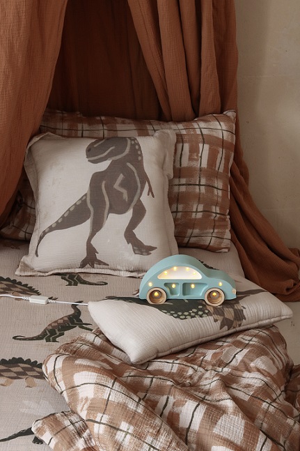 Little Lights, Nattlampa till barnrummet, Beetle mini Blå - Bild 5