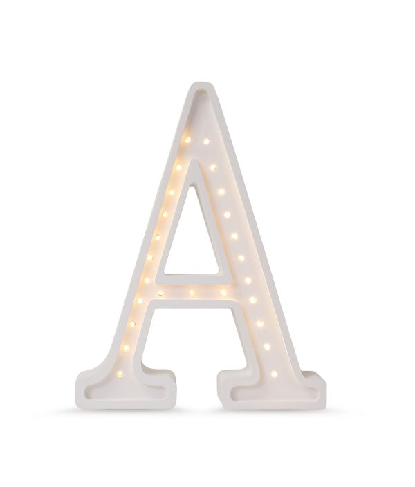 Little Lights, Nattlampa till barnrummet, Bokstav A