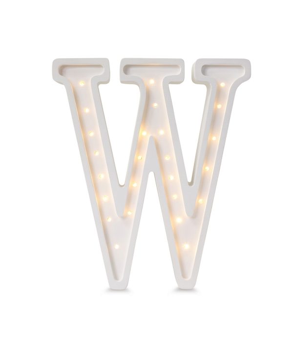 Little Lights, Nattlampa till barnrummet, Bokstav W