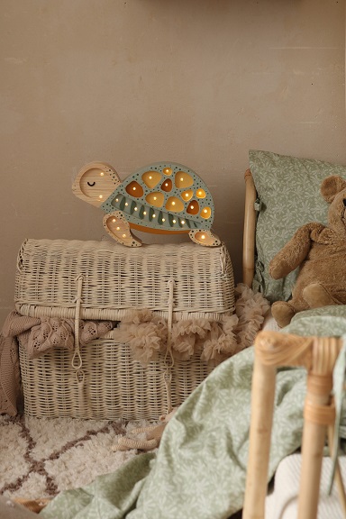 Little Lights, Nattlampa till barnrummet, Sköldpadda Sage - Bild 6