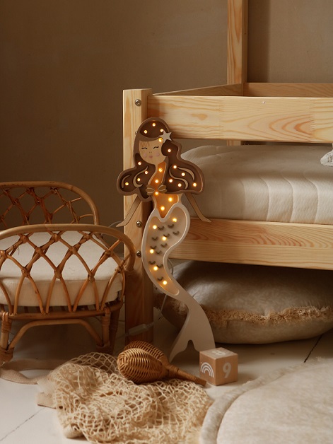 Little Lights, Nattlampa till barnrummet, Sjöjungfru coffee - Bild 7