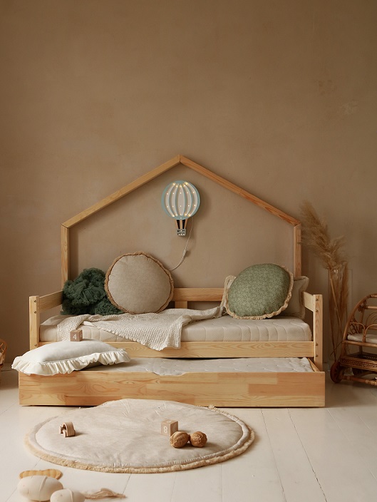 Little Lights, Nattlampa till barnrummet, Luftballong blå - Bild 6