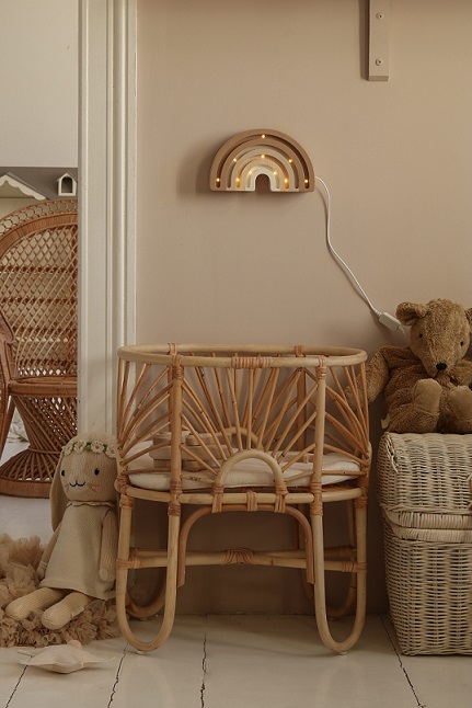 Little Lights, Nattlampa till barnrummet, Regnbåge MINI Cappuccino - Bild 8